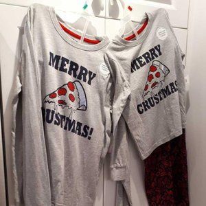MATCHING "MERRY CRUSTMAS" PYJAMAS!